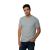 Camiseta Pima iuseu cinza claro-PP
