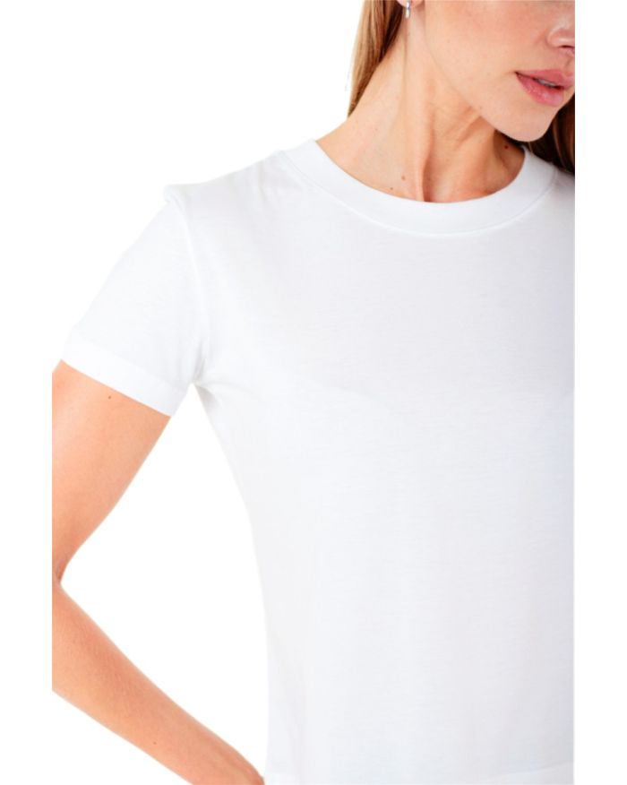 Camiseta Pima iuseu feminina branca