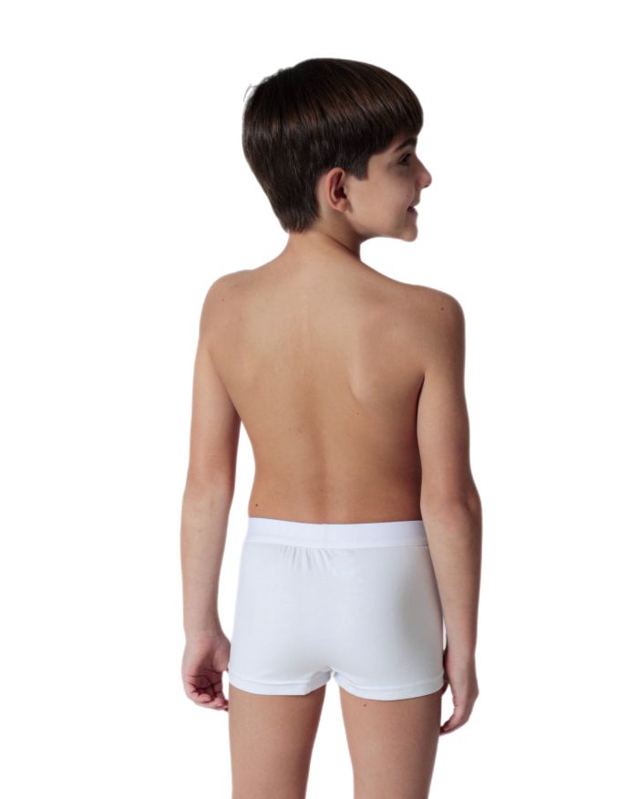 Cueca Pima infantil iuseu branca-M