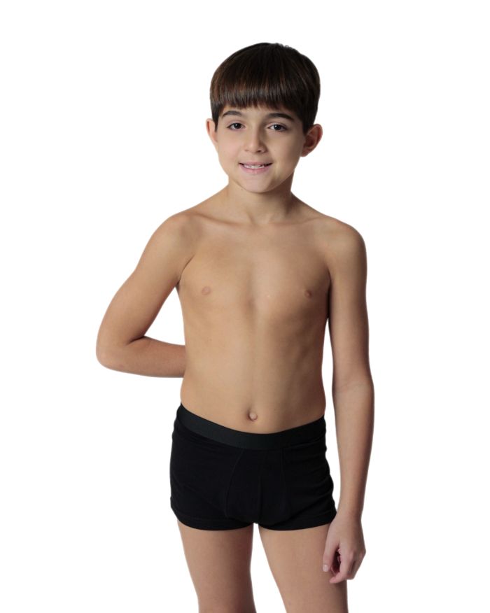 Cueca Pima infantil iuseu preta-P