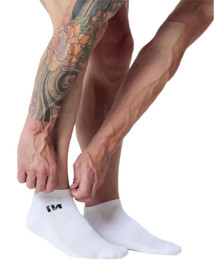 Meia adulto iuseu branca