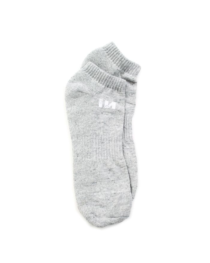 Meia adulto iuseu cinza claro